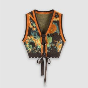 Oversized Sweater Vest